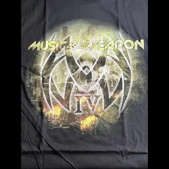 VTG Distrubed Tour Merch - Music As A Weapon Tour 2009 IV XL - Picture 4 of 5